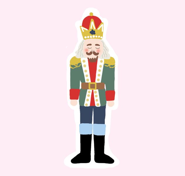 Klistremerke - nøtteknekker 1